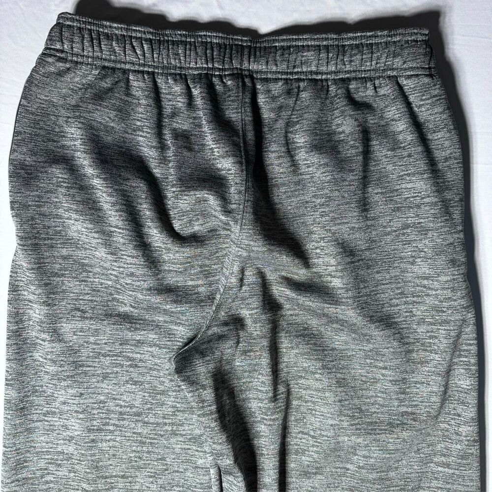 Adidas Sweatpants Mens Medium Climawarm Gray Athletic Logo Streetwear Fleece - Picture 8 of 14